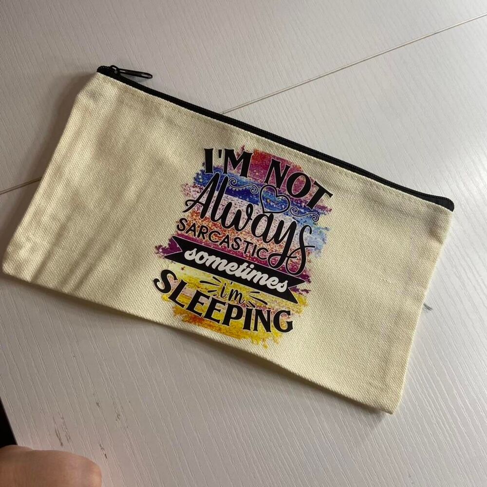 Sarcastic Zipper Pouch